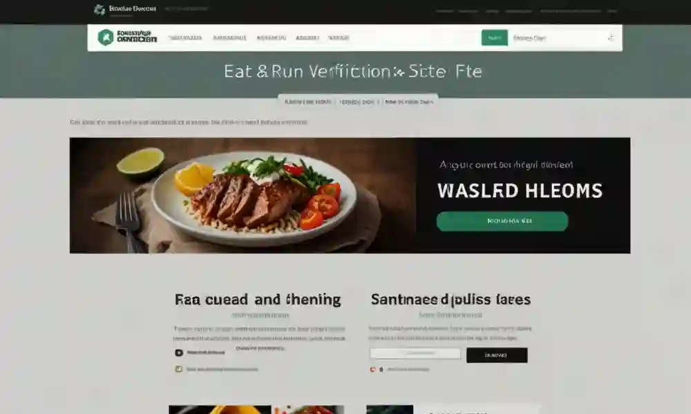 Eat-and-run verification site